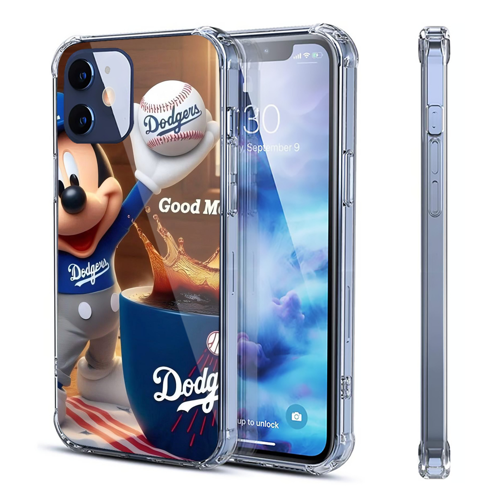  Clear IPhone 12 Case – Soft TPU With UV Print – Enhanced Drop Protection, Precise Fit, Anti-Fingerprint, Customizable Design, Scratch-Resistant, Yellow-Resistant